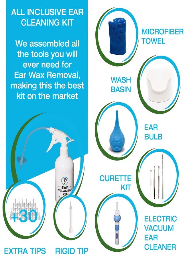 Tilcare Ear Wax Removal Tool by Tilcare - Ear Irrigation Flushing System for Adults & Kids - Perfect Ear Cleaning Kit - Image 3